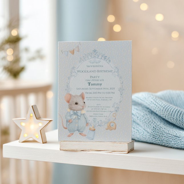 Invitation d'anniversaire pour une douce petite so (Créateur téléchargé)