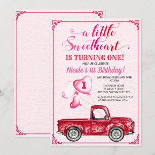 Invitation d'anniversaire premier anniversaire coe