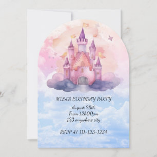 invitation d'anniversaire princess