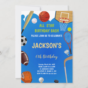 Anniversaire Ping Pong Invitations Faire Part Cartes Zazzle