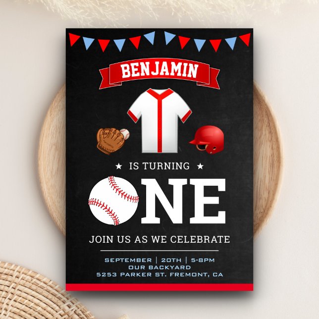 Invitation d'anniversaire sur le thème sportif de  (Créateur téléchargé)