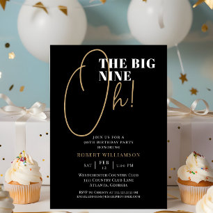 Invitation d'anniversaire surprise pour les 90 ans