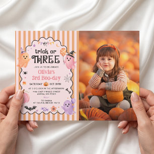 Invitation d'anniversaire trois 3ème anniversaire