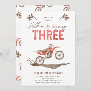 Invitation d'anniversaire trop rapide   3e anniver