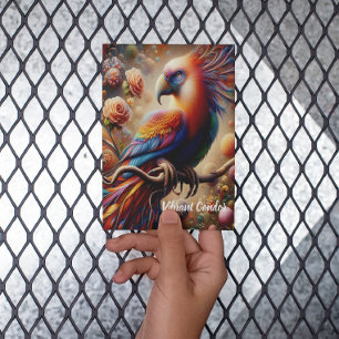 Invitation d'anniversaire Vibrant Condor Perché Su