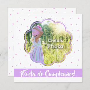 Invitation d'Anniversaires 5.25 » x 5.25 "