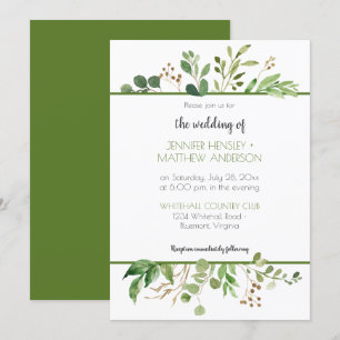 Invitation dans le cadre du rêve botanique