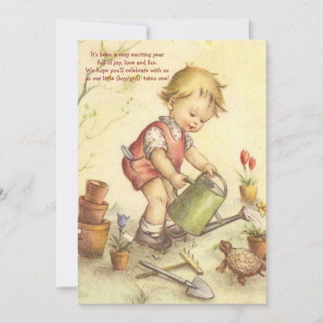 Invitation dans le jardin (Devant)