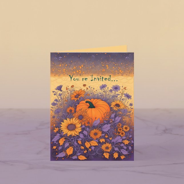 Invitation dans le jardin d'Hallowe'en (Créateur téléchargé)