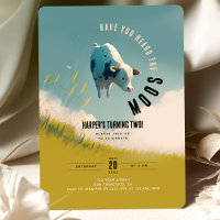 "Dans les nuages" Parti à thème vaches