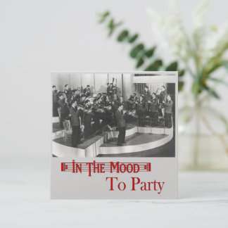 Invitation Dans l'humeur