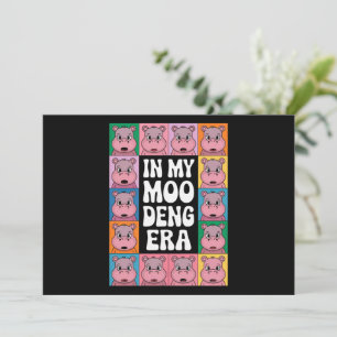 Invitation Dans Mon ère Moo Deng Moo Deng Hippo Lover