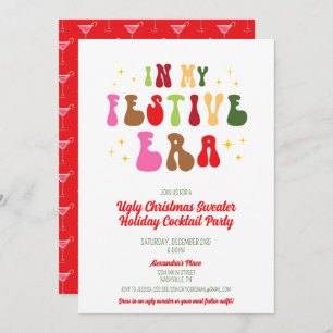Invitation Dans Mon Festif AF Era Sassy Christmas laide Sweat