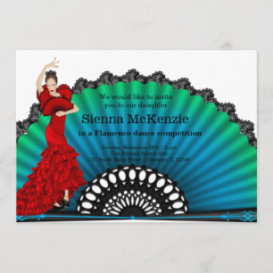 Invitation Danse flamenco