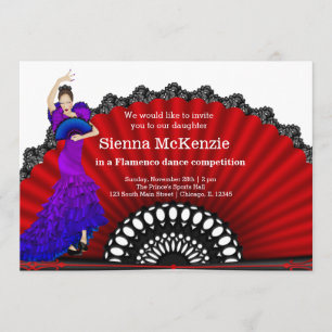 Invitation Danse flamenco