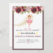 Danseur Ballerina| Ballet Floral Rose Anniversaire
