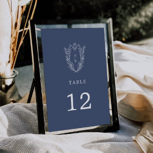 Invitation DAPHNE Bleu foncé Nombre minimal de Mariages
