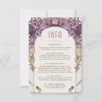 Dark Lavender Mariage INFO William Morris
