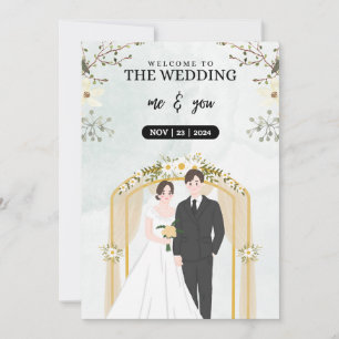 Invitation Date du mariage