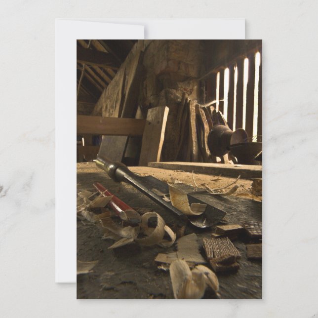 Invitation d'ateliers de charpentiers occupés (Devant)