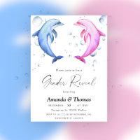 Dauphin rose ou bleu Révélation de genre