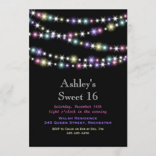 Invitation de 16 personnes pour un Twinkle Lights