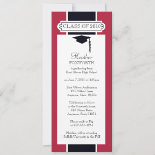 Invitation de 20xx Graduation - Personnaliser