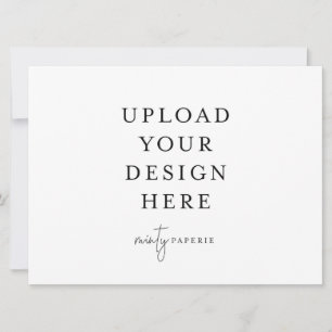 Invitation de 6,5 po x 8,75 po - Paysage