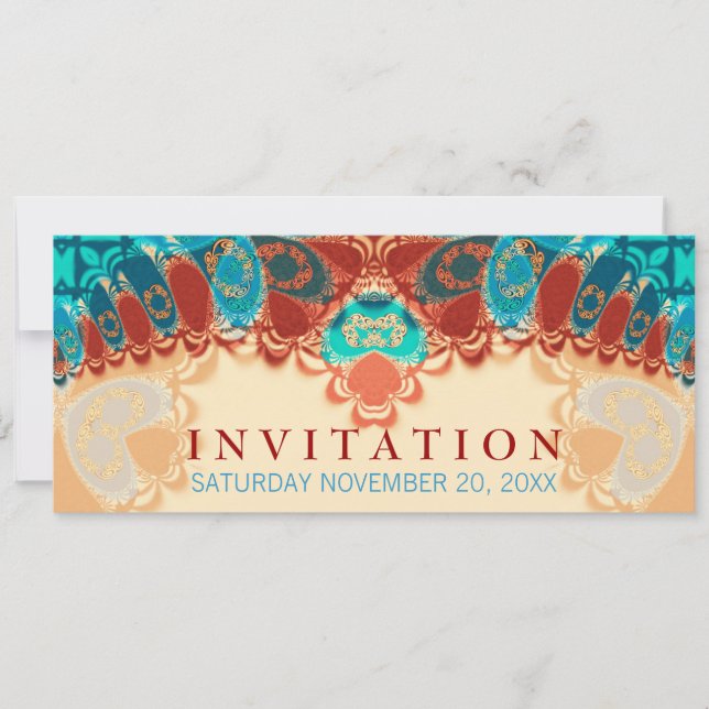 Invitation de anniversaire / occasion spéciale Exo (Devant)