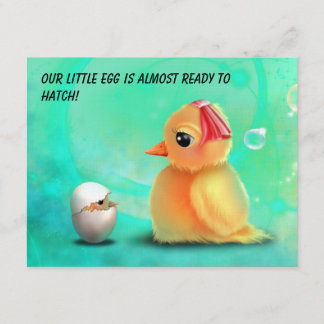 Invitation de attente de baby shower