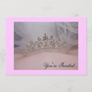 Invitation de B-jour de Quinceanera/
