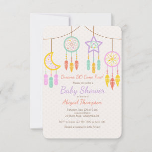 Invitation de Baby Dreamcatcher