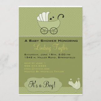 Invitation de baby shower