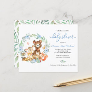 Invitation de baby shower à petit budget sur le th