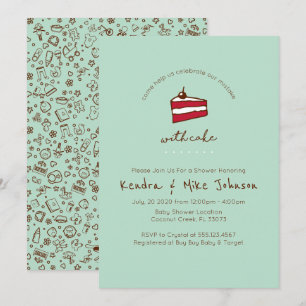 Invitation de Baby shower amusante