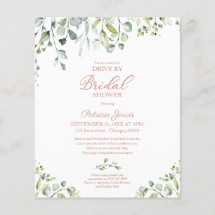 Invitation de baby shower de dernière minute sur l