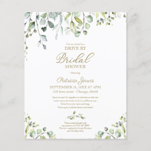 Invitation de baby shower de dernière minute sur l