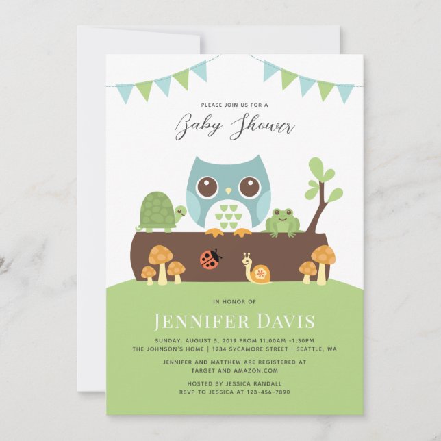 Invitation de Baby shower de hibl (Devant)