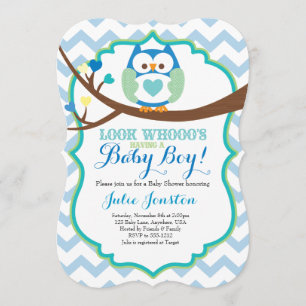 Invitation de Baby shower de hibl
