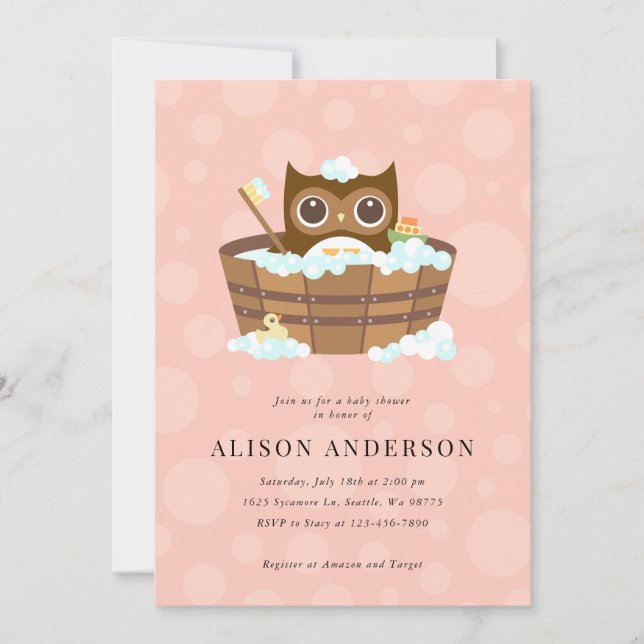 Invitation de Baby shower de hibl (Devant)