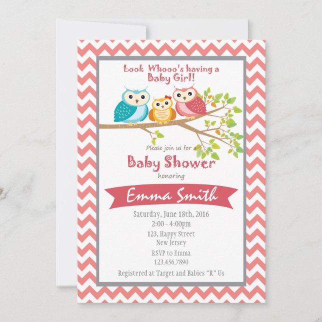 Invitation de Baby shower de hibl (Devant)
