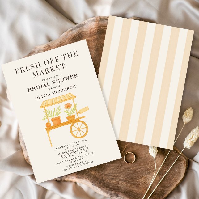 Invitation de Baby Shower de mariage Fraîche du Ma (Créateur téléchargé)