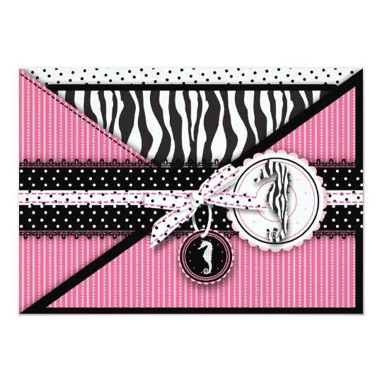 Invitation de baby shower de sensation