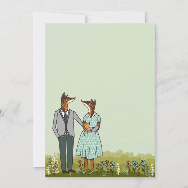 Invitation de baby shower/nouveau faire-part de (Devant)