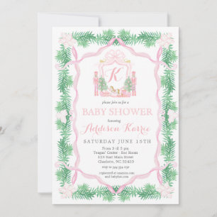 Invitation de Baby shower Nutcracker
