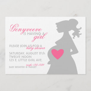 Invitation de Baby shower OMMY