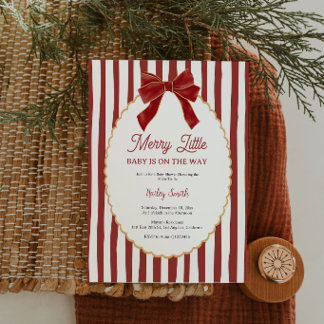 Invitation de Baby Shower pour une Petite Fille Jo