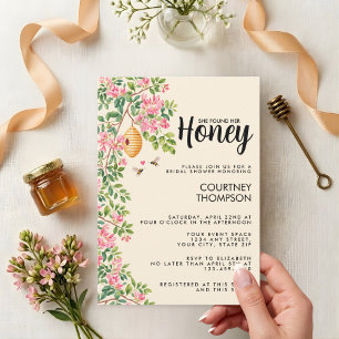 Invitation de Baby Shower sur le thème Watercolor 