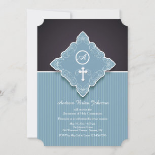 Invitation de badge décoratif