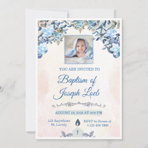 Invitation de baptême